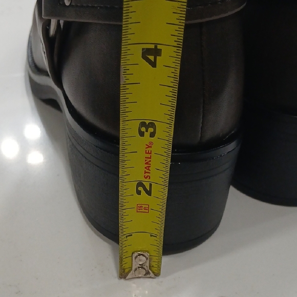 Lulu's Women's Brownish Moto  Boots, New Without Tags Or Box , Size 10 - Picture 9 of 9